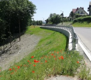 Stabilizacja i zabezpieczenie osuwiska wraz z odbudową drogi powiatowej nr 1572 K Grybów - Krużlowa Niżna (na ulicy Węgierskiej w m. Grybów) w km 0+170 - 0+250
