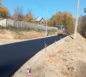 Stabilizacja osuwisk (03, 04, 05) wraz z rozbudową drogi gminnej nr K203345 (G15) w  m. Faliszewice w km 0+365,60 - 0+600