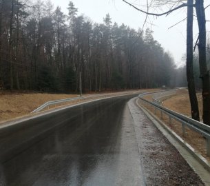 Stabilizacja osuwiska wraz z odbudową drogi powiatowej nr 1381K w miejscowości Zalasowa w km. 7+530 - 7+600