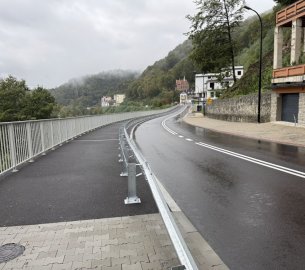 Zabezpieczenie i odbudowa DW 971 na odcinku osuwiska w miejscowości Żegiestów 