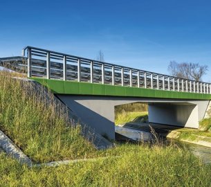 Przebudowa mostu na potoku Brzezinka w ciągu drogi powiatowej nr 1296R Dębica – Wielopole Skrzyńskie w km 2+125