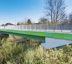 Przebudowa mostu na rzece Wielopolka w ciągu drogi powiatowej nr 1358R na ulicy Wyszyńskiego w Ropczycach 