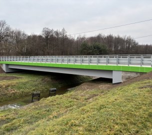 Rozbudowa drogi powiatowej nr 1 164R Wierzchowiny – Bór – Przeryty Bór polegająca na jej przebudowie od km 1+859,00 do km 1+977,45 wraz z budową mostu przez potok Jamnica w km 1+900,00 w m. Wierzchowiny