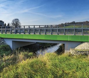 Przebudowa mostu na rzece Wielopolka w ciągu drogi powiatowej nr 1342R Sędziszów Młp.-Zagorzyce-Wielopole Skrz. w m. Wielopole Skrz. w km 17+992 wraz z dojazdami